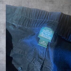 Girls Xs black wide leg wild fable pant